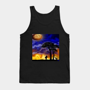 Gazelles at Sunset Tank Top